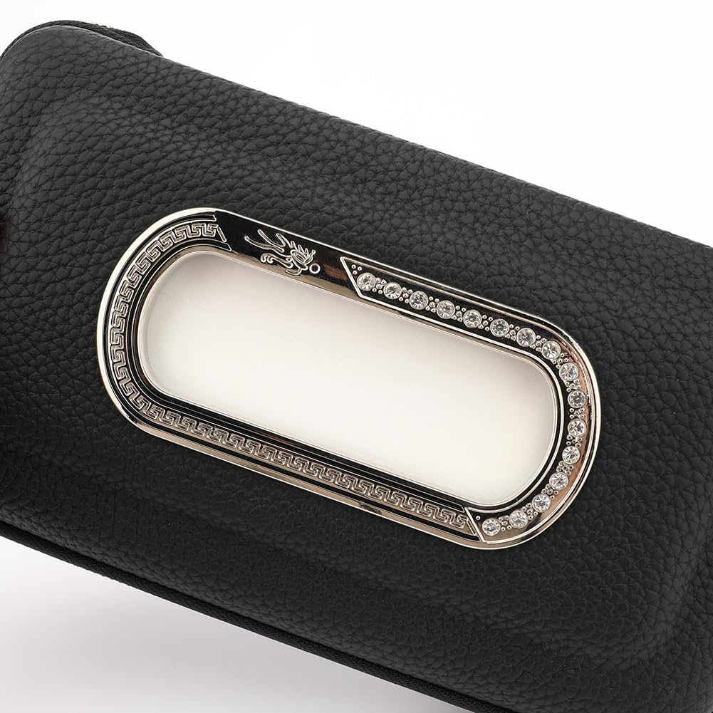 Vikakiooze Car Tissue Holder,Hanging Paper Towel Clip,Sun Visor Napkin Holder With Tissue Refill Car Mask Holder,Automotive Interior Accessories