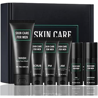 Men's Gift Set - Gifts for Men Birthday - Skincare Set for Men - Care Set Men's Christmas Gifts - Face Care Grooming Kit Men