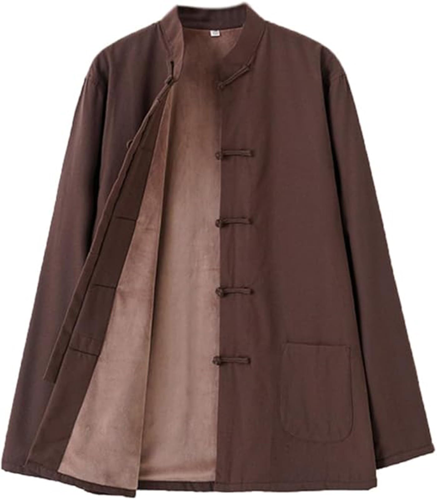 Winter Baumwolle Tang Kostüm Herren Tai Chi Uniform Langarm Chinesische Kleidung Traditionelle Chinesische Tops, Chinesische Kampfkunst Herren Jacke