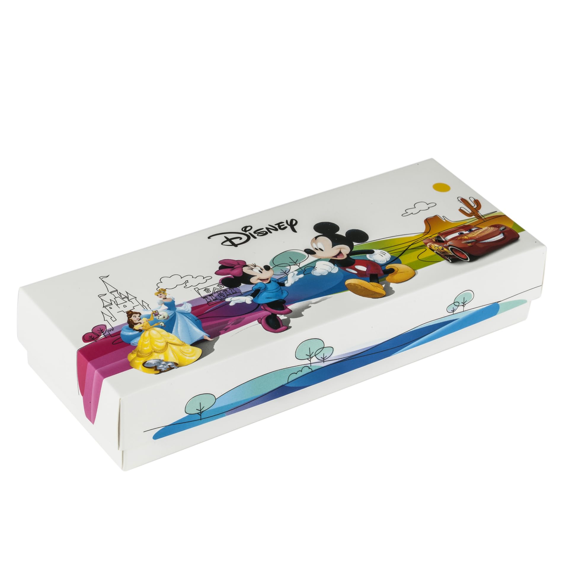 Disney Cars - Orologio analogico al quarzo con cinturino in nylon per bambini, nero - nero - striscia, Nero, striscia