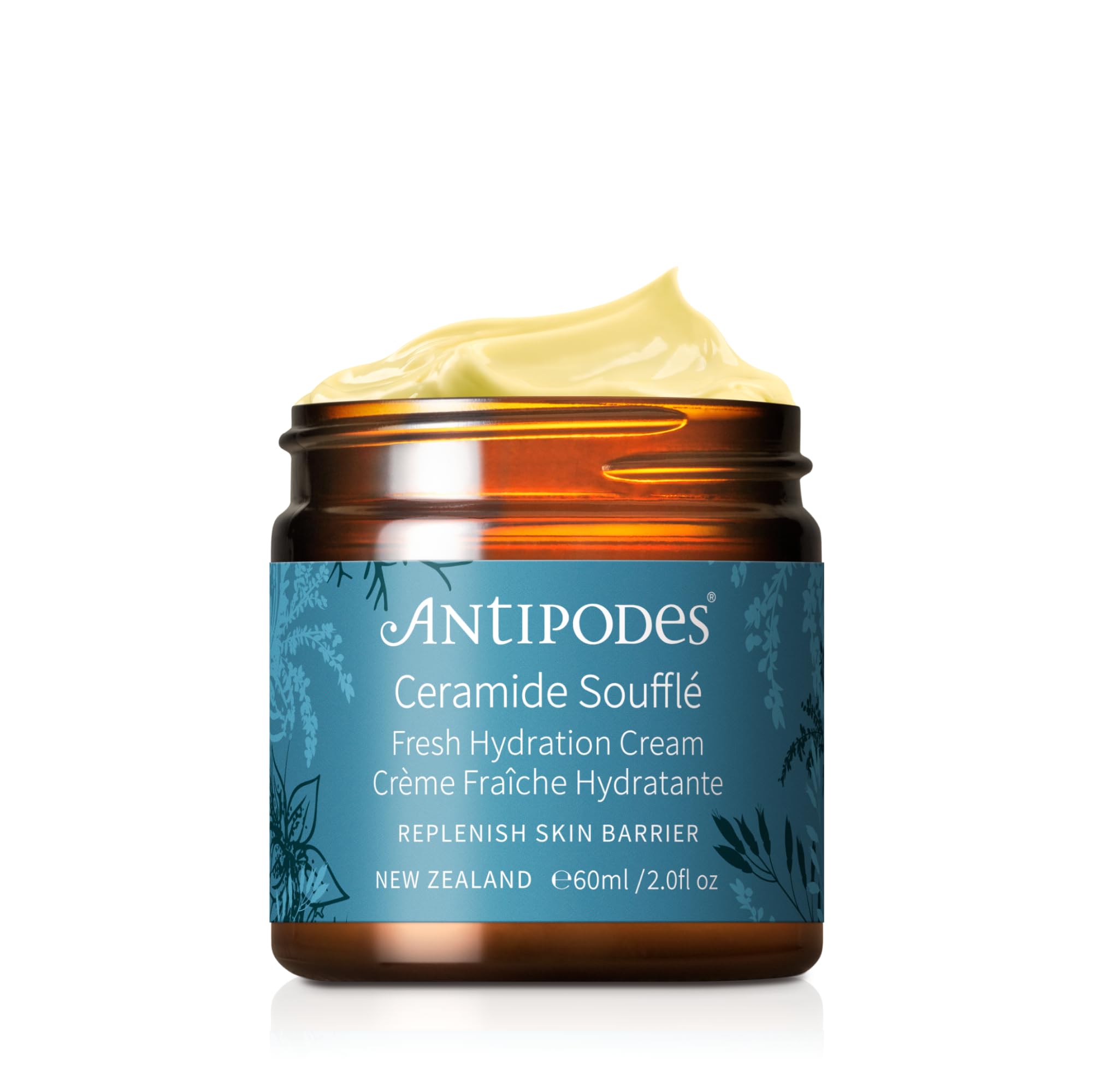 Antipodes Ceramide Souffle Fresh Hydration Cream Moisturising Facial Cream To Strengthen The Skin Barrier 60 Ml