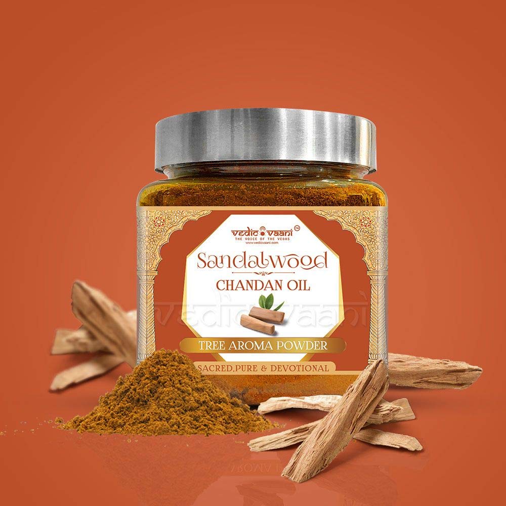 Buy Vedic Vaani Sandalwood Chandan Oil Tree Aroma Dhoop Powder Use for ...