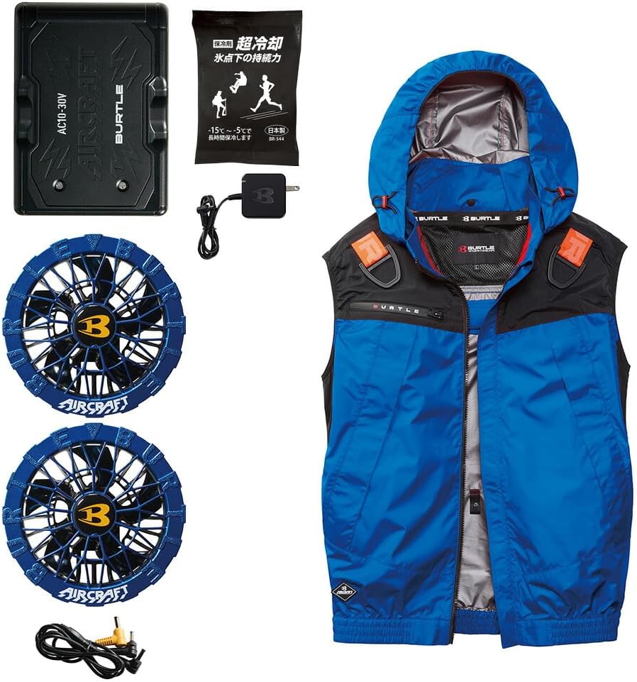 新品 BURTLE AC1194 空調服 バッテリー ファンセット Amazon.co.jp: バートル BURTLE 空調ウェア AC1194 アーバンブラック