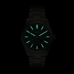 Fossil Pearson Montre en acier inoxydable multifonction (modèle : FS6134) pour homme