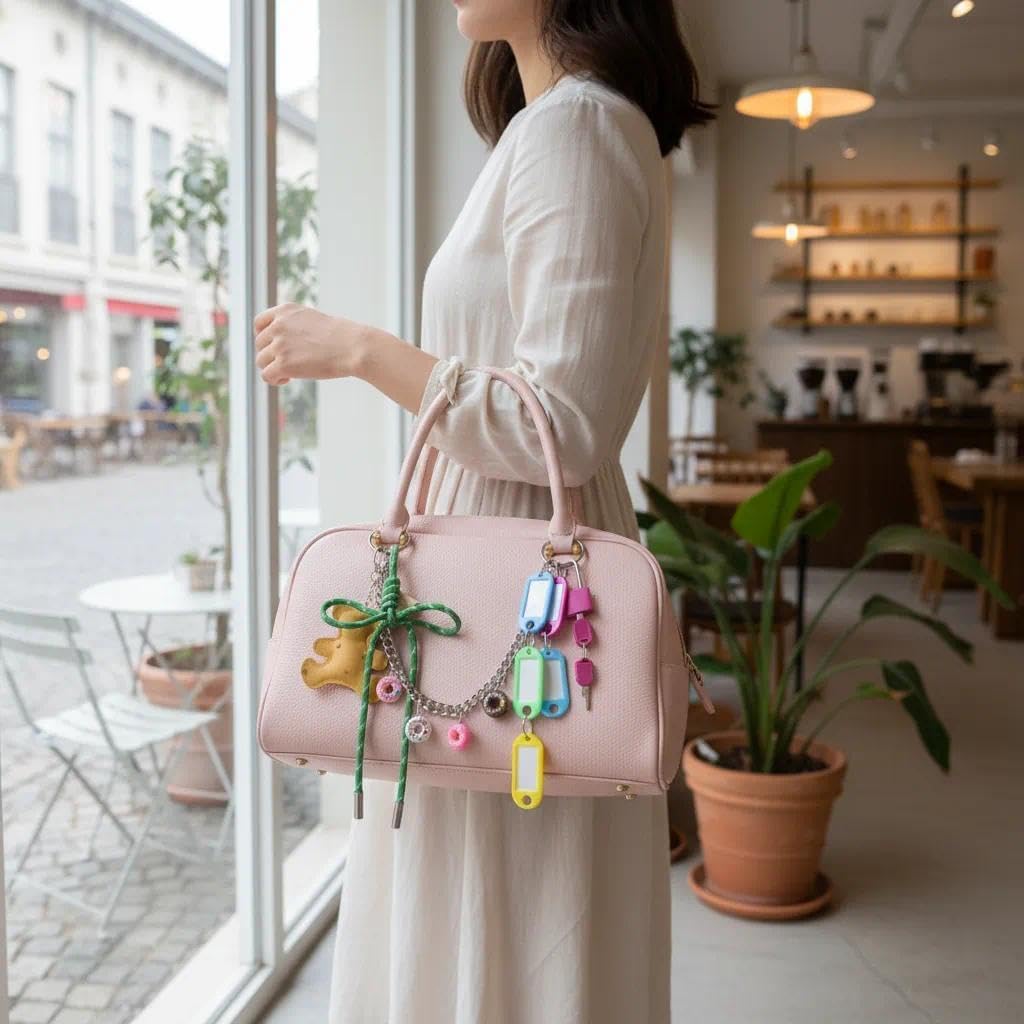 QTMY Keychain Bag Charms for Bogg Bag Accessories Purse Handbang Backpack,238 - Image 3