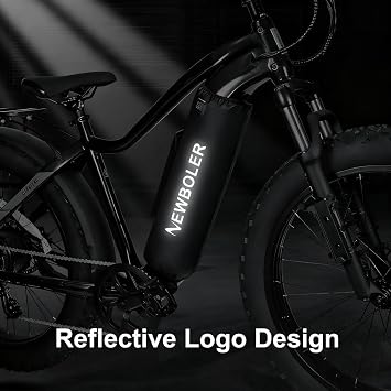 2-in-1 Waterproof E-Bike Battery Cover with Removable Heating Pad - Dustproof Transport Protector, Adjustable 26-44.5cm, for All-Season Riding & Storage