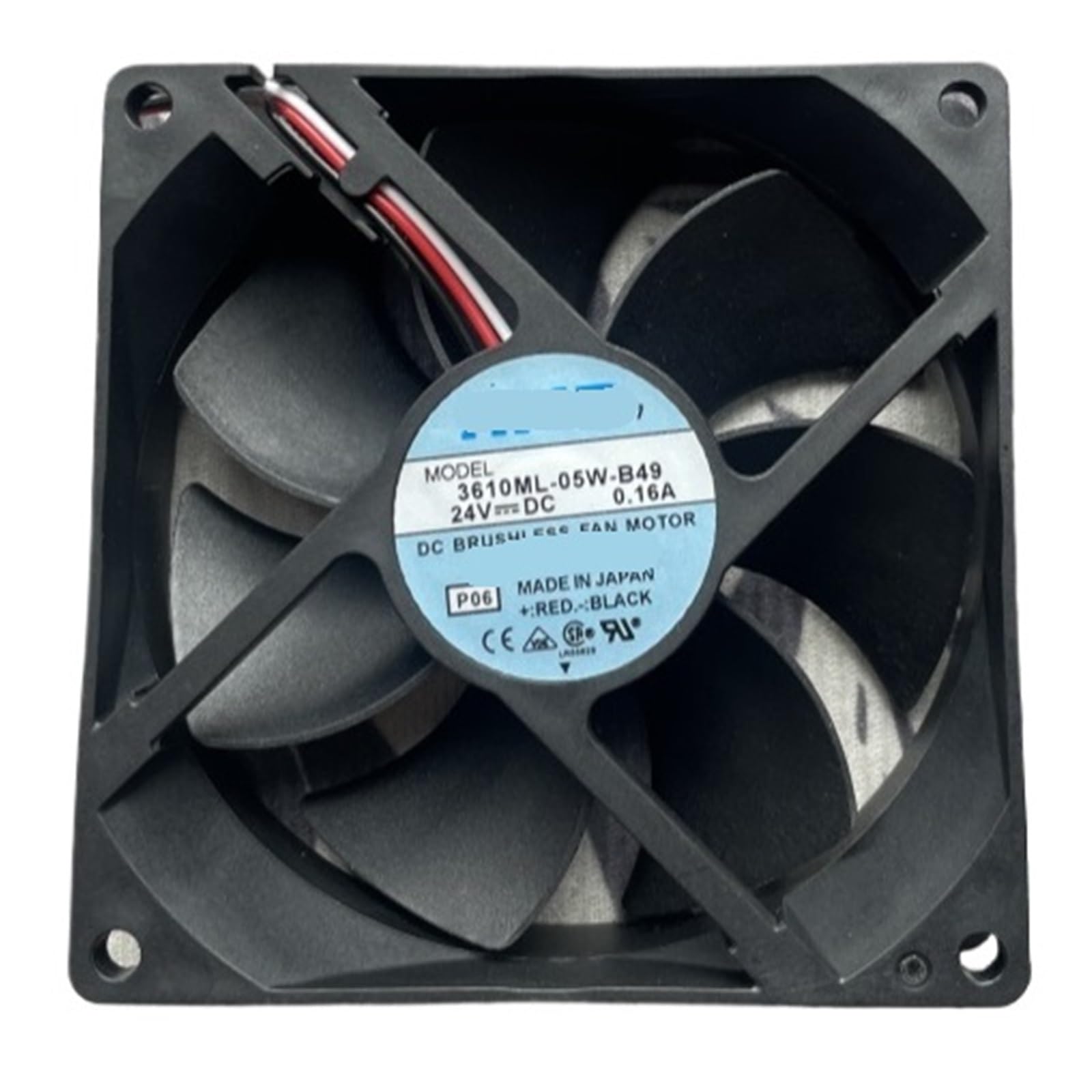 TSCFHGQI 3610ML-05W-B49 Fan 24V 0.16A 90 * 90 * 25mm 3pin Cooling Fan