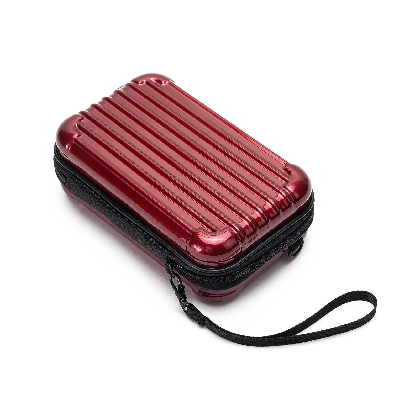 Stealodeal Travel Organizer Red Pouch Case Portable Water-Resistant-image-10