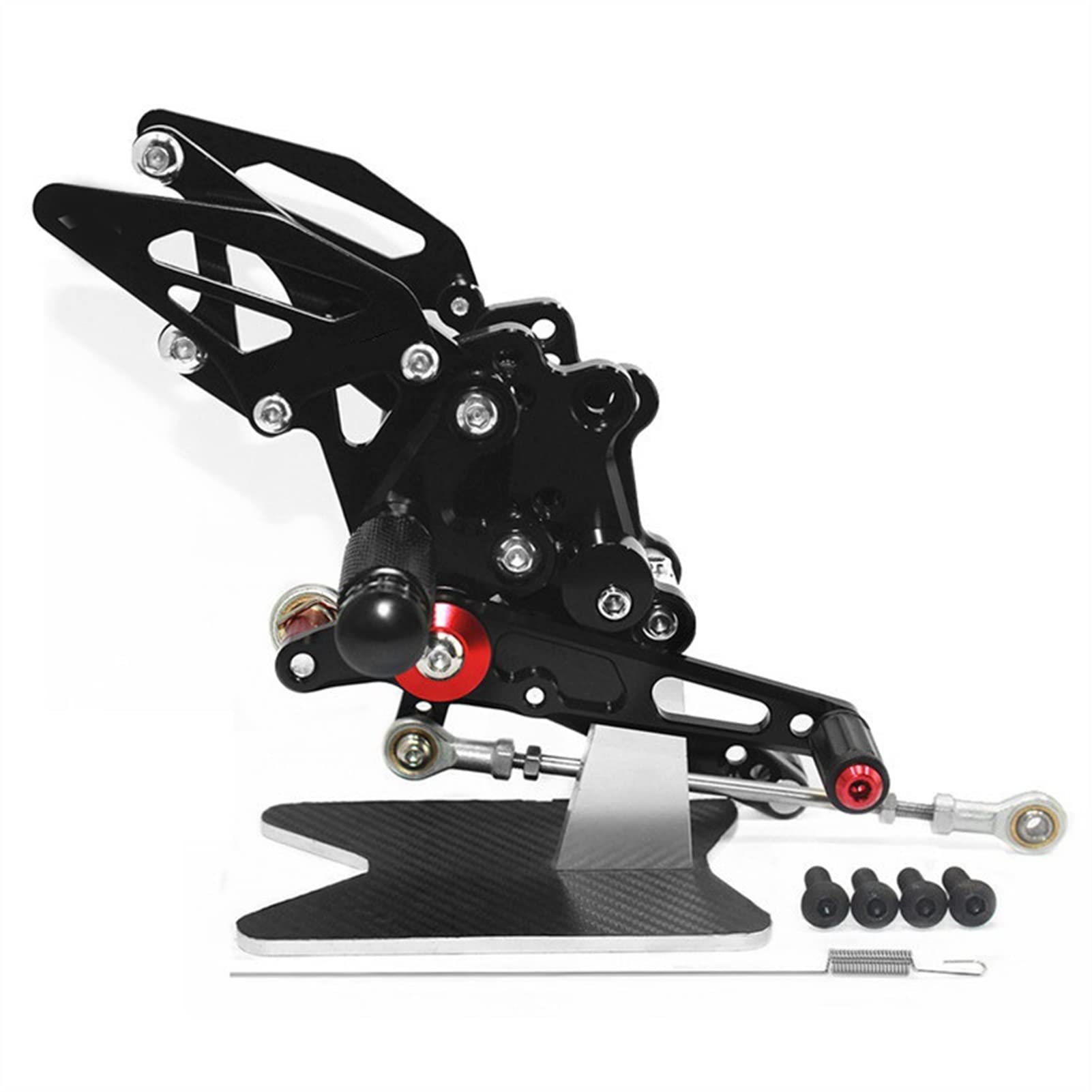 Commandes reculées Ninja300R Z300 repose-pieds anti-glisse pour éliminer la fatigue