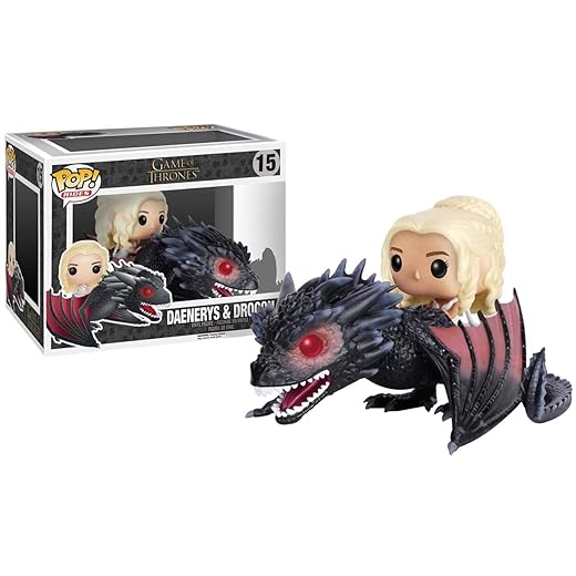 Sale Funko Pop Rides: Game Of Thrones - Dragon &Amp; Daenerys Action Figure
