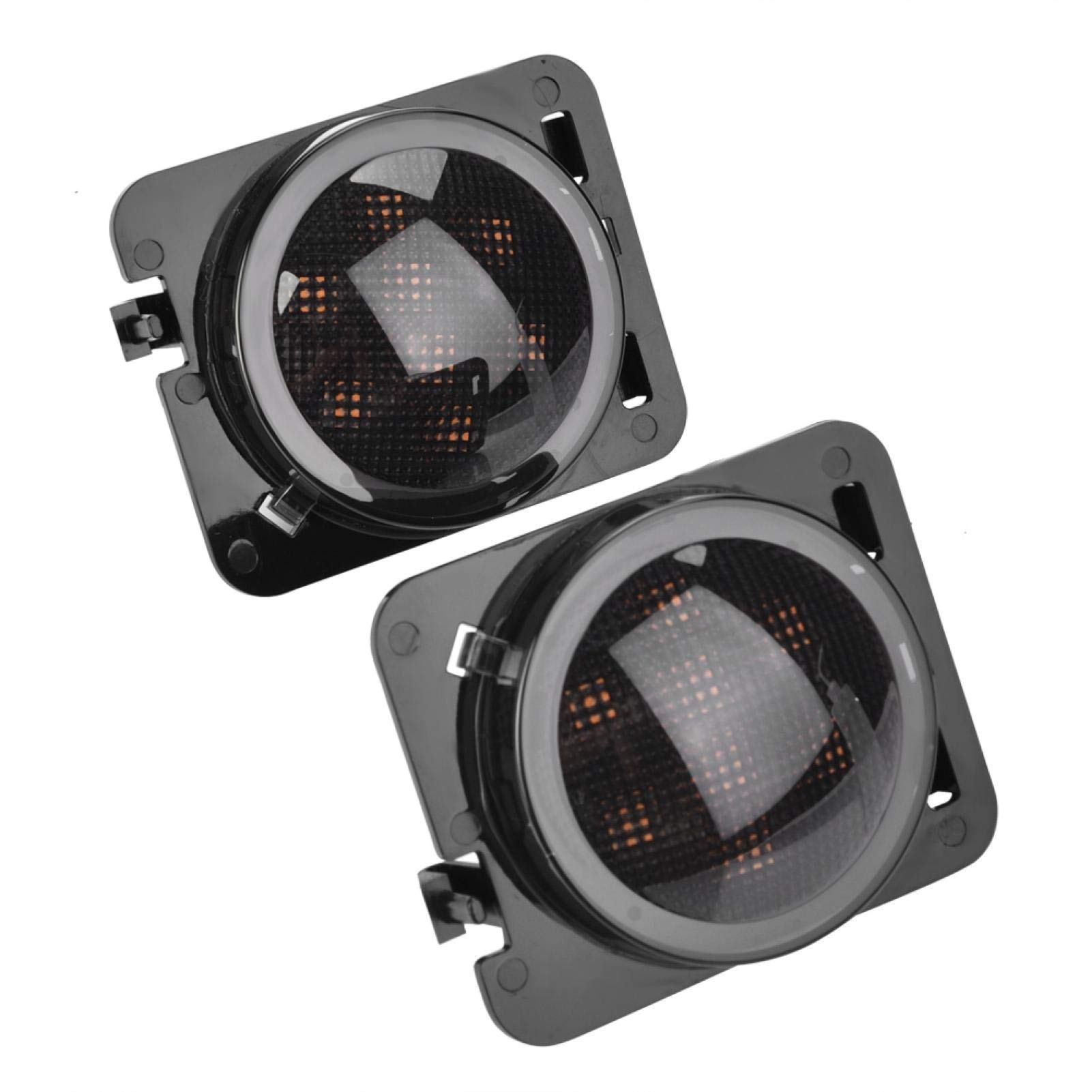 Yctze Accessori 90 - Coppia Di Indicatori Di Direzione Laterali A Led Per Parafango Adatti Per Adatto Per Adatto Per Jk 2007-2015 Indicatori Frecce Auto Led