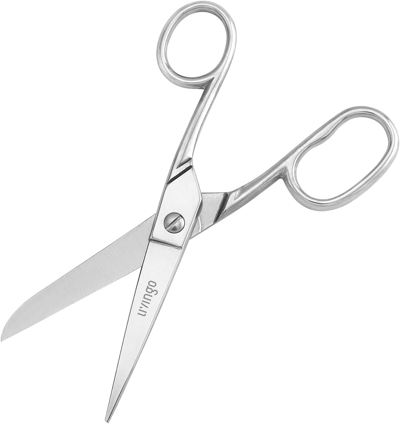 LIVINGO 6” Professional Fabric Scissors, Precision Dressmaking