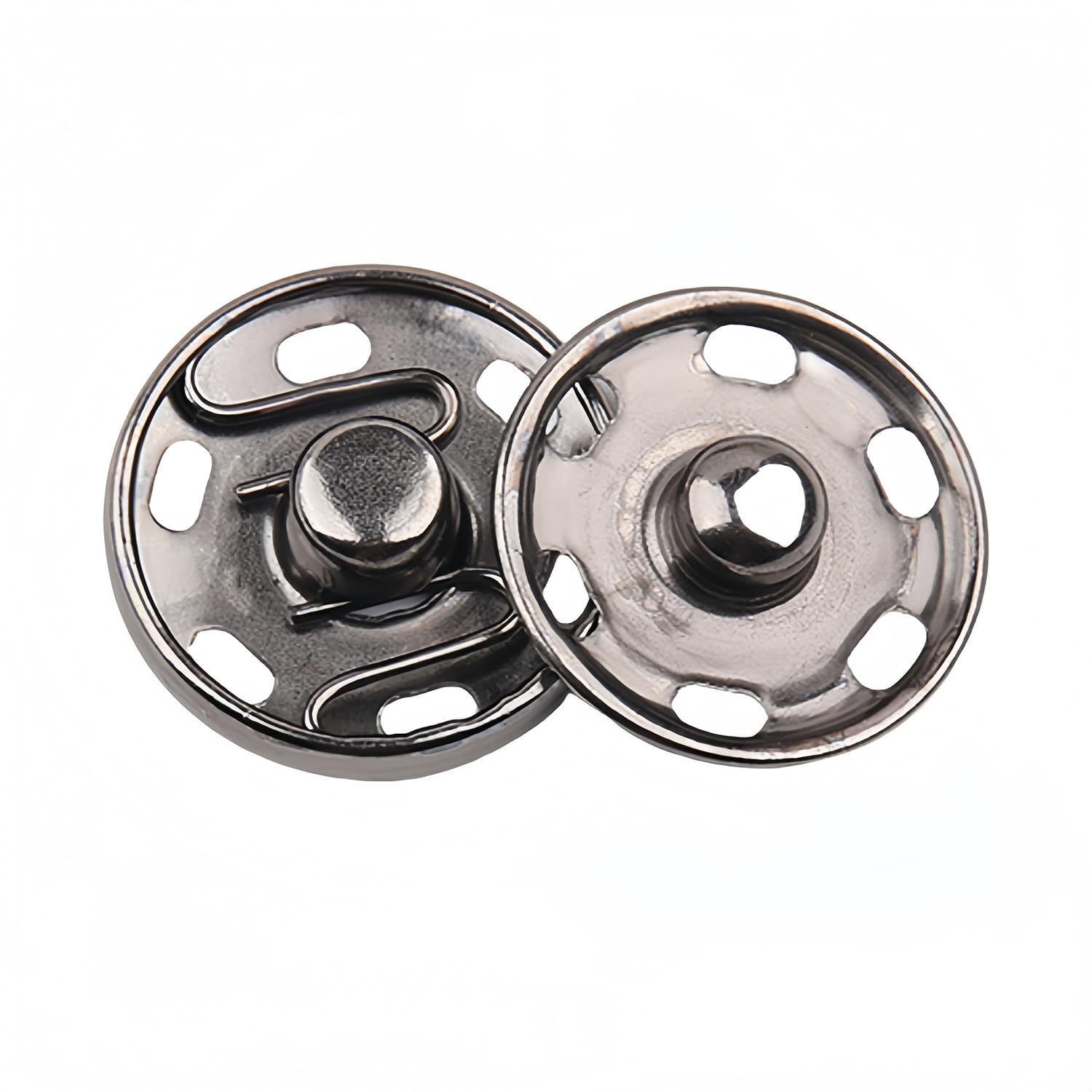 Mini Button Buckle Invisible Metal Snap Buttons Fasteners Press Studs Buttons for Sewing Clothing