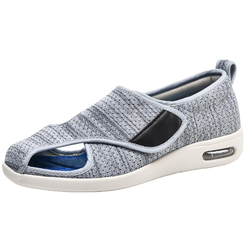 Zapatos para Diabéticos Zapatos para Caminar Ajustables Zapatos Ortopédicos Zapatos Ortopédicos Zapatillas Extra Anchas Zapatos Casuales Fáciles De Poner Antideslizantes para Pies