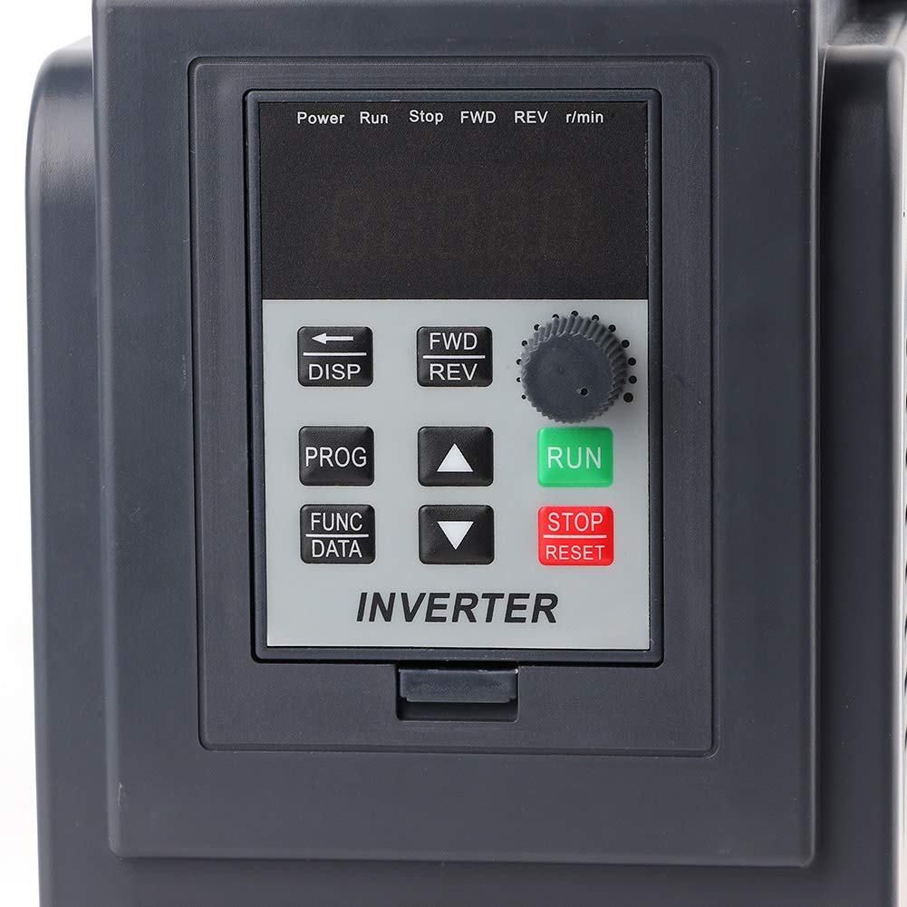 Convertitore di Frequenza Convertitore Monofase 220V Ingresso Trifase 380V Uscita 1 . 5KW Convertitore Regolatore di Velocità Inverter VFD