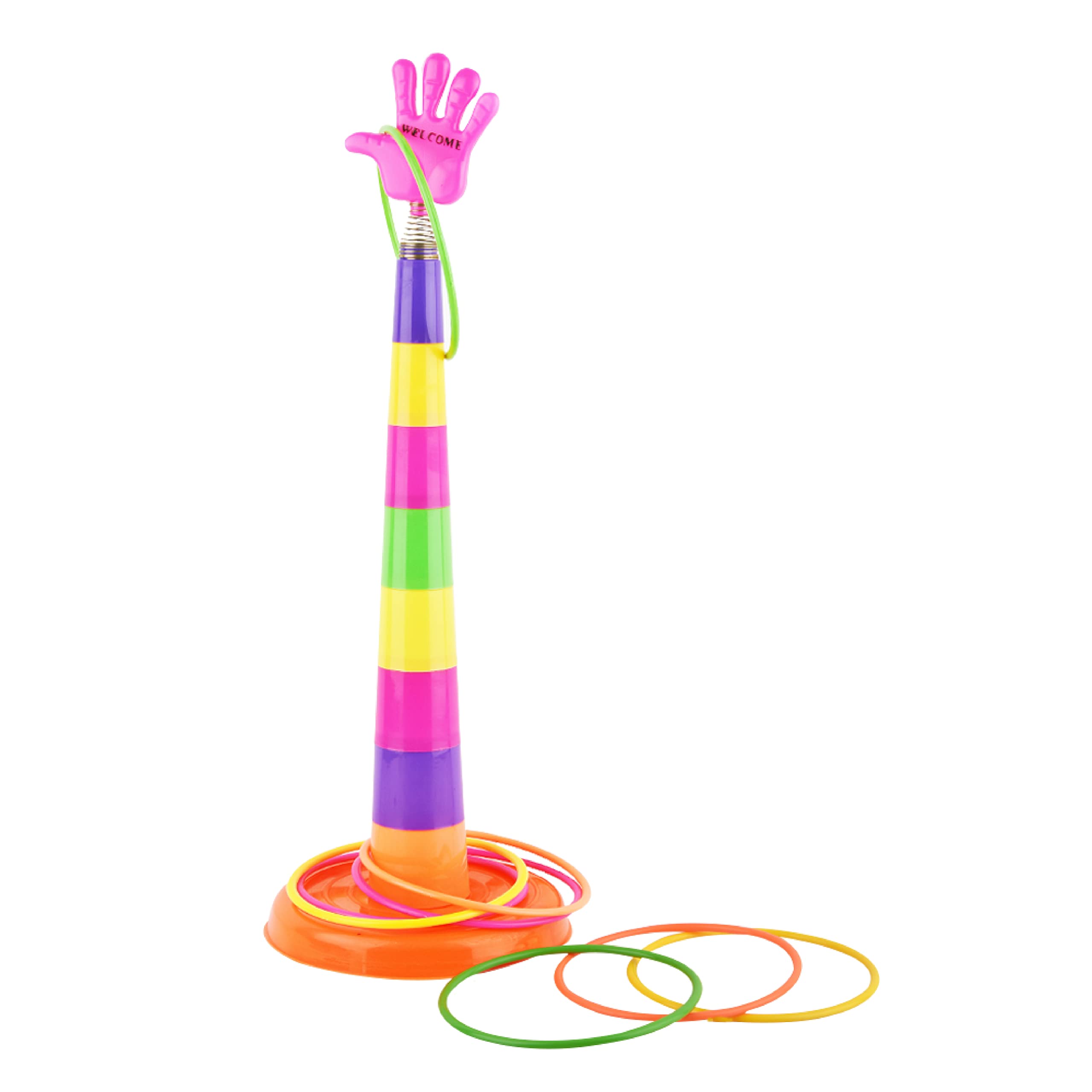 See full amazon price history chart for TANMAN TOYS Imported Plastic Ring Toss Quoits Hoopla Throw Game for Toddlers (Kids) for Single and Group Play for Speed and Agility Practice Games (Multi-Color) TANMAN TOYS Imported Plastic Ring Toss Quoits Hoopla Throw Game for Toddlers (Kids) for Single and Group Play for Speed and Agility Practice Games (Multi-Color) (B07ZPXSVT7) Amazon Price History, Amazon Price Tracker
