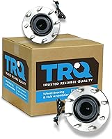 Vista 163 de TRQ Par de conjunto de cubo de cojinete de rueda delantera izquierda derecha, 2 piezas compatible con Lexus GX460 2003-2009 GX470 2003-2023 Toyota