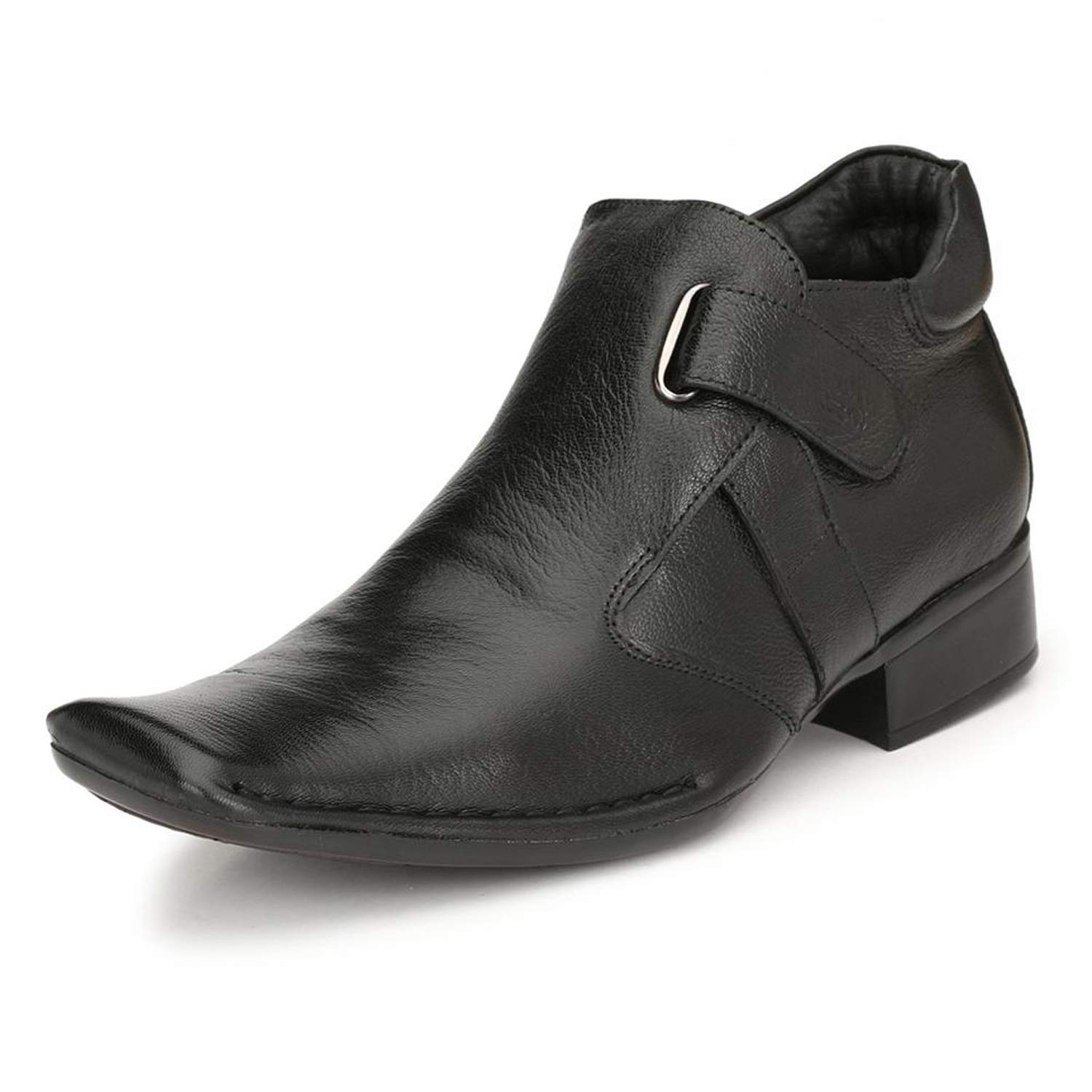 HITZ Black Leather Boots for Men (B07RTRYTLF) Amazon Price History, Amazon Price Tracker