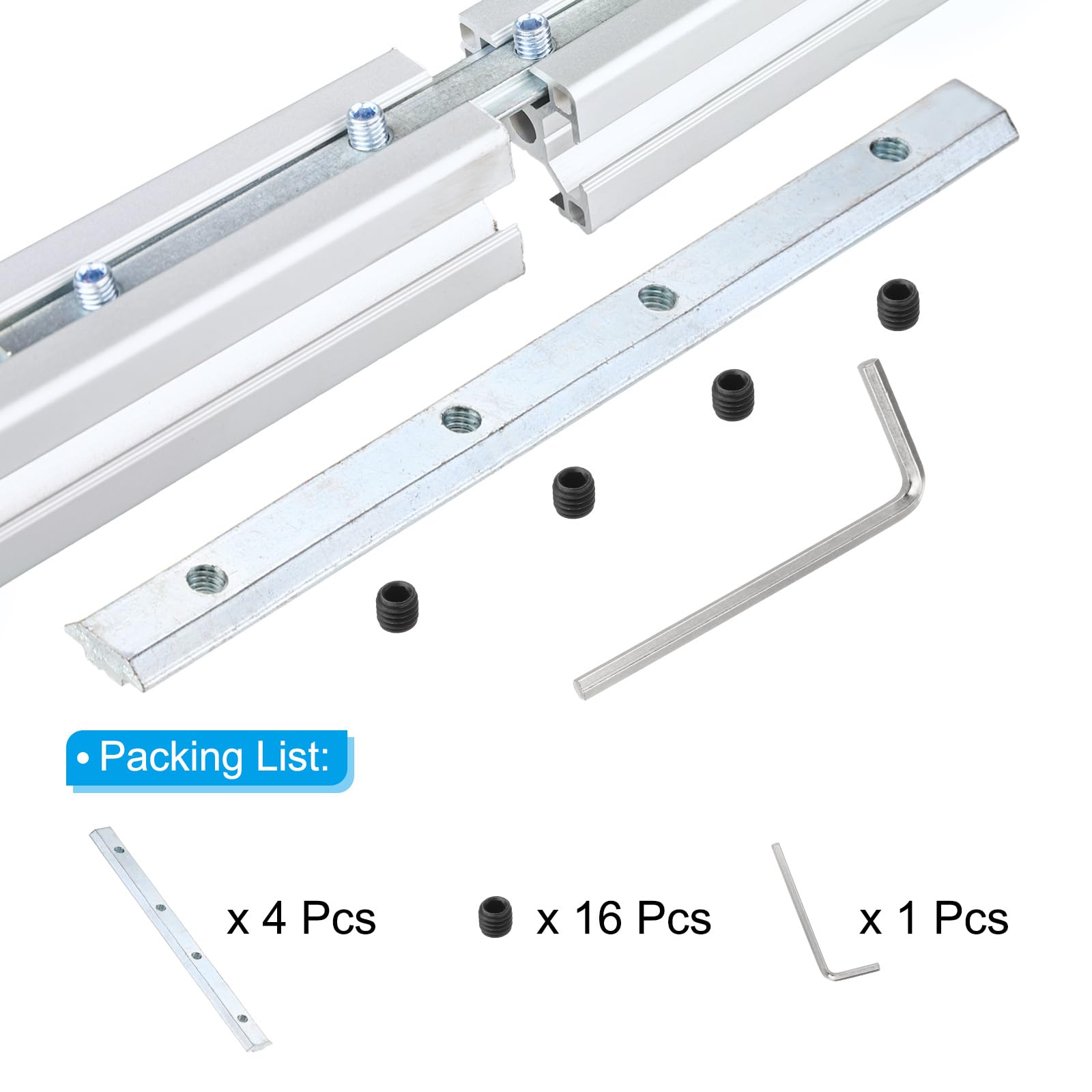 PATIKIL 7.1 Inch Straight Line Connector - Image 3