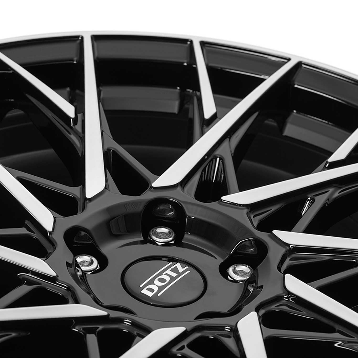 4x Dotz cerchi in alluminio Fuji dark 7.5Jx19 ET48 5x112