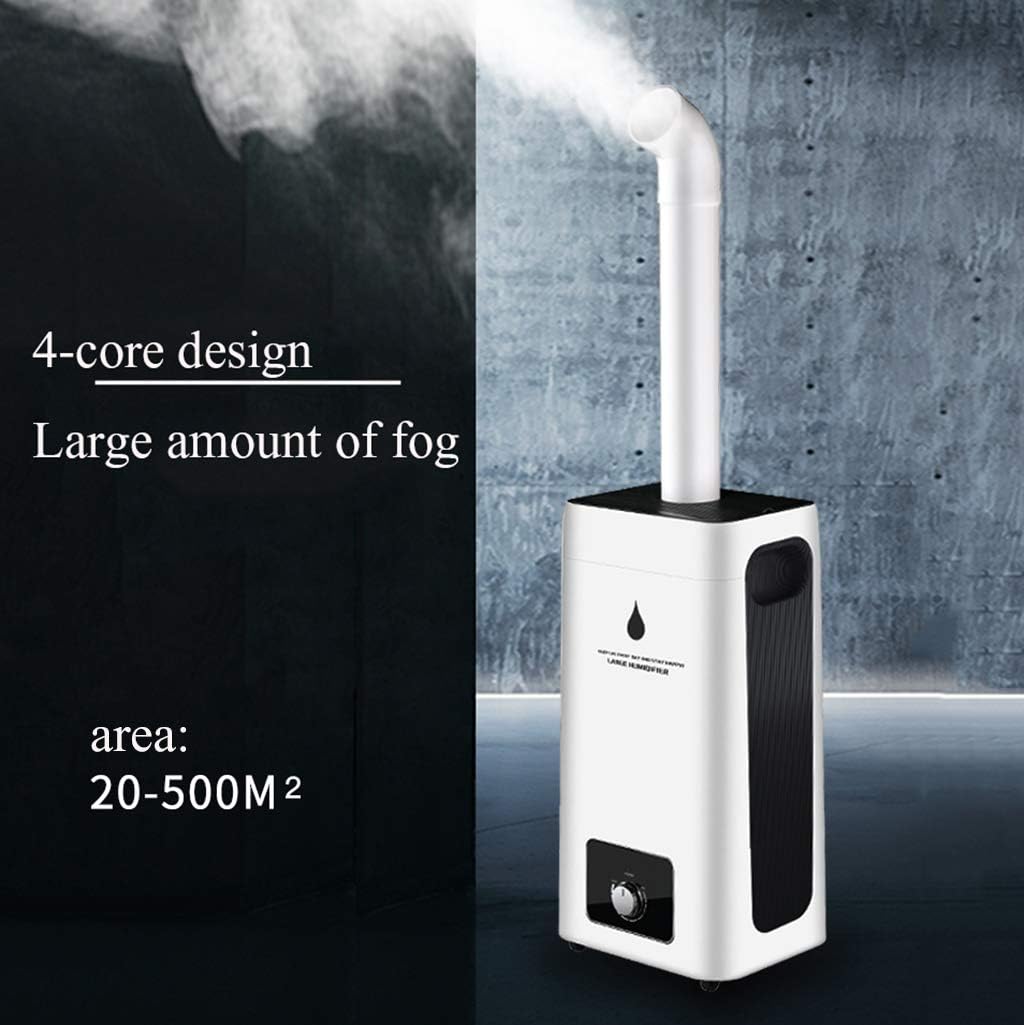 23.8L Knob Adjustment 4 core Operation Removable Floor Sprayer Spray moisturizing Area 60-120m2 110w White (Upgraded Version)