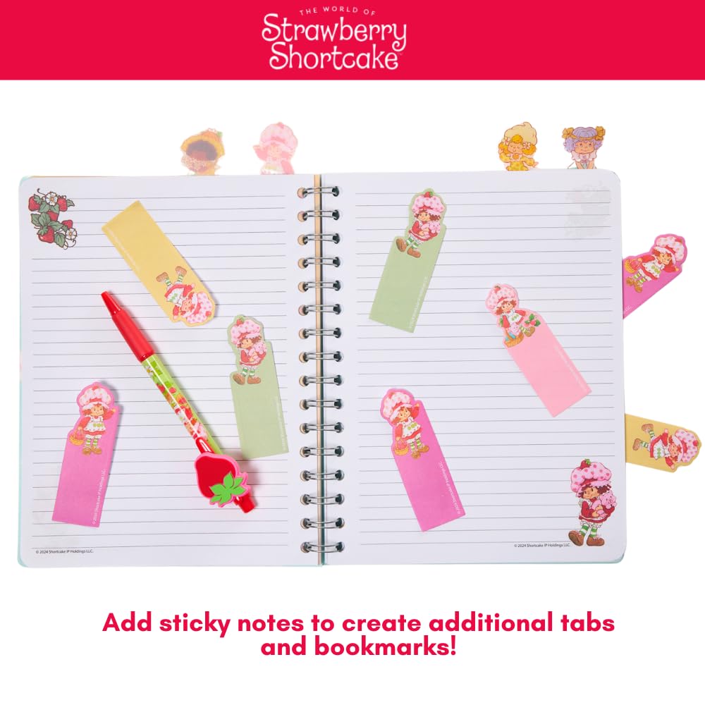 Amazon.com : Strawberry Shortcake Tab Journal Spiral Notebook
