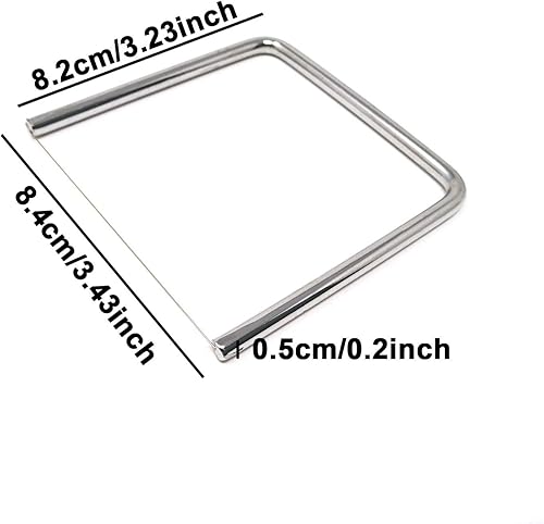 Miniatura 2 de Honbay Cortadores de alambre de queso de mantequilla de acero inoxidable, 2 piezas para cocina (pequeño)