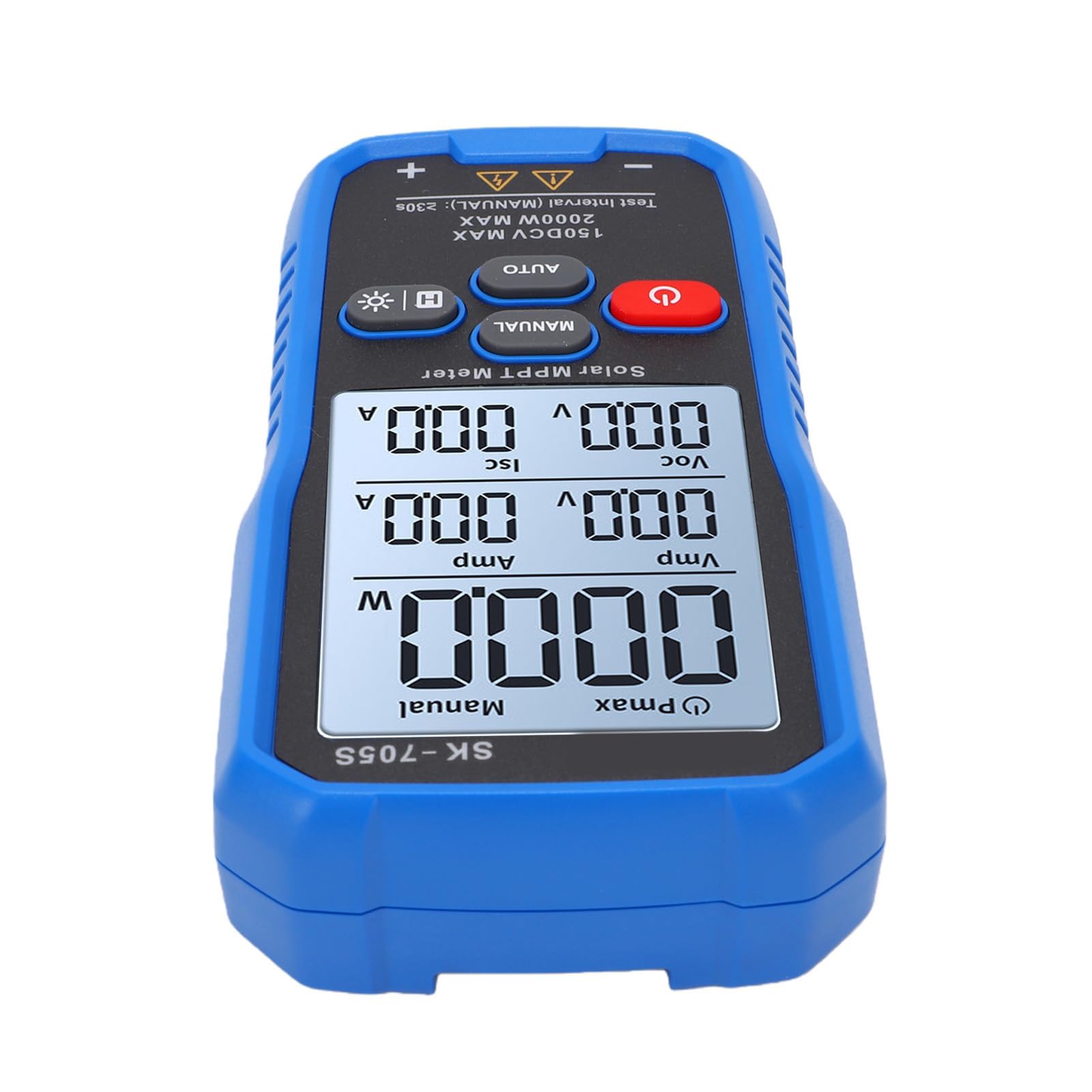 Aramox Miernik Paneli Słonecznych SK 705S, Analizator Mocy PV z MPPT Auto