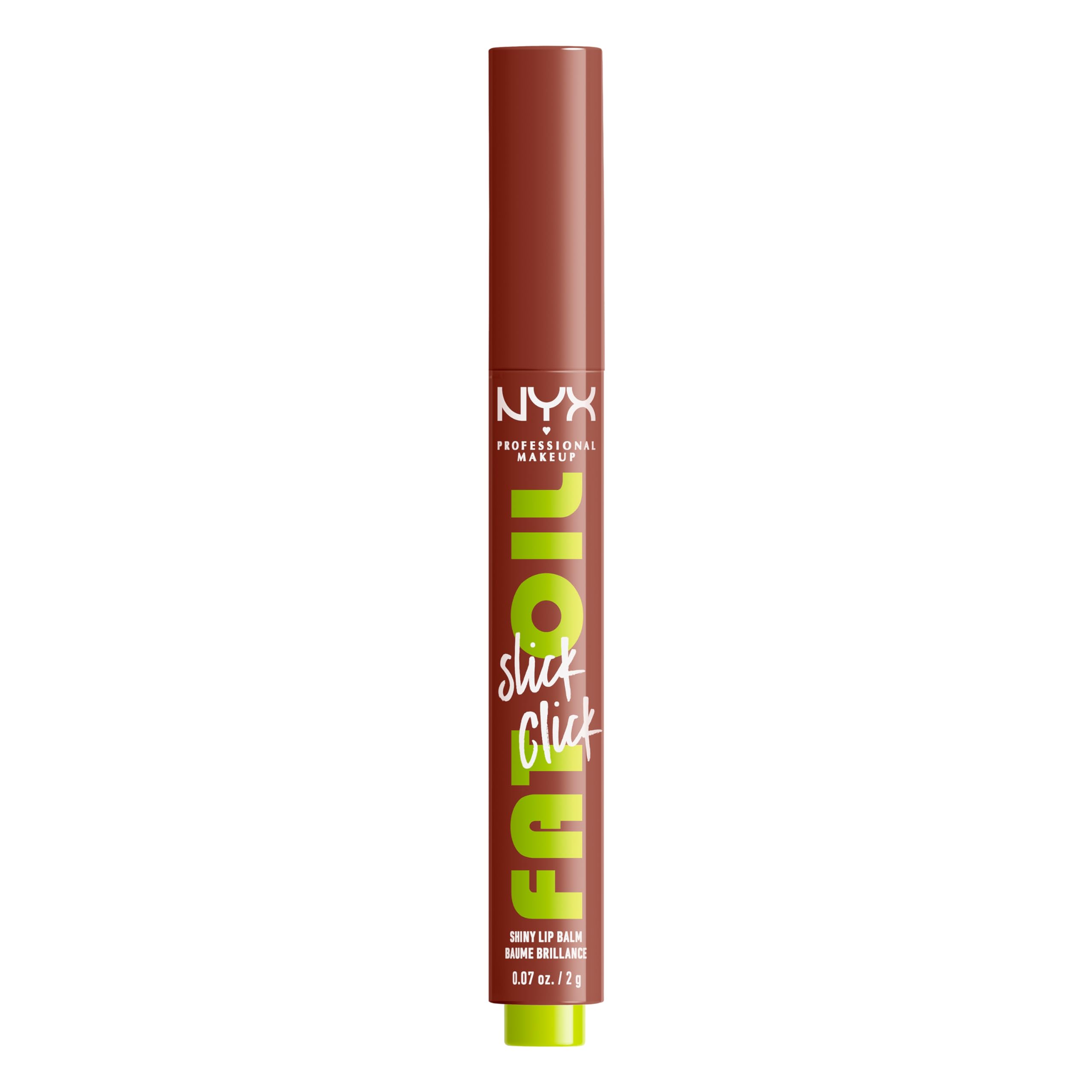 Nyx Light Fat Oil Slick Click Shiny Lip Balm 2G - Link In My Bio