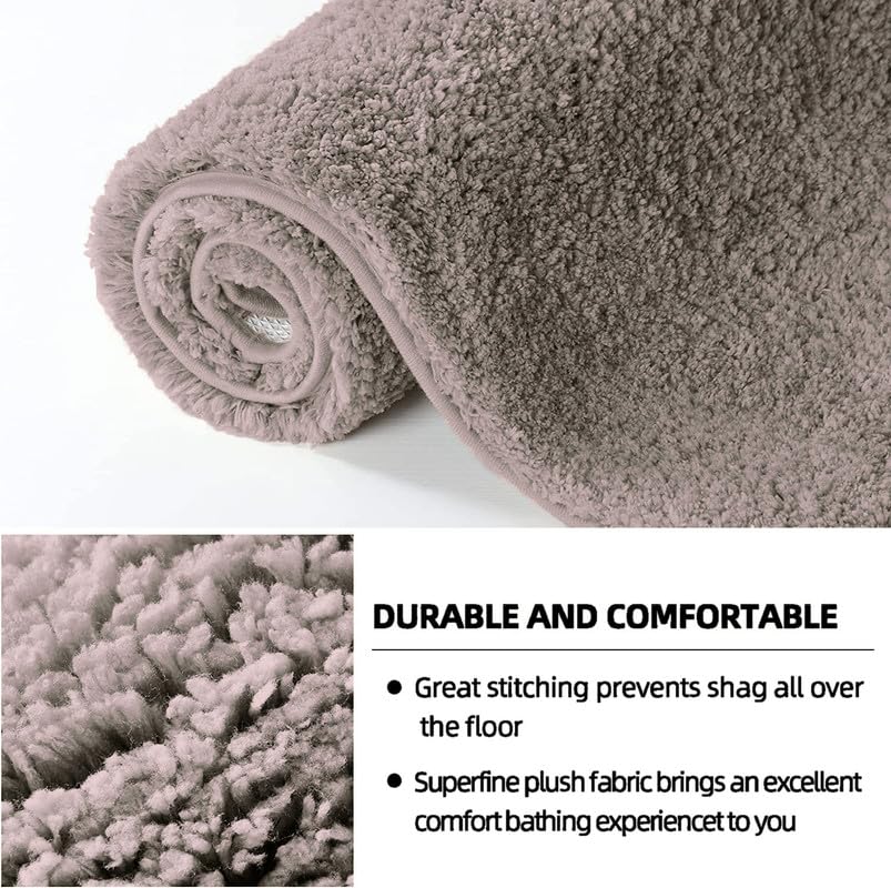 Image of Amazon Brand - Umi Vegas Carpets - Anti-Slip, Microfiber Super Soft, Washable - Carpet for Bedroom, Living-Room (4x6 Feet, Cocoa)