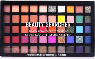 Palette per il trucco dell'ombretto di 50 colori, Palette per il trucco dell'ombretto degli occhi con ombretto a lunga durata
