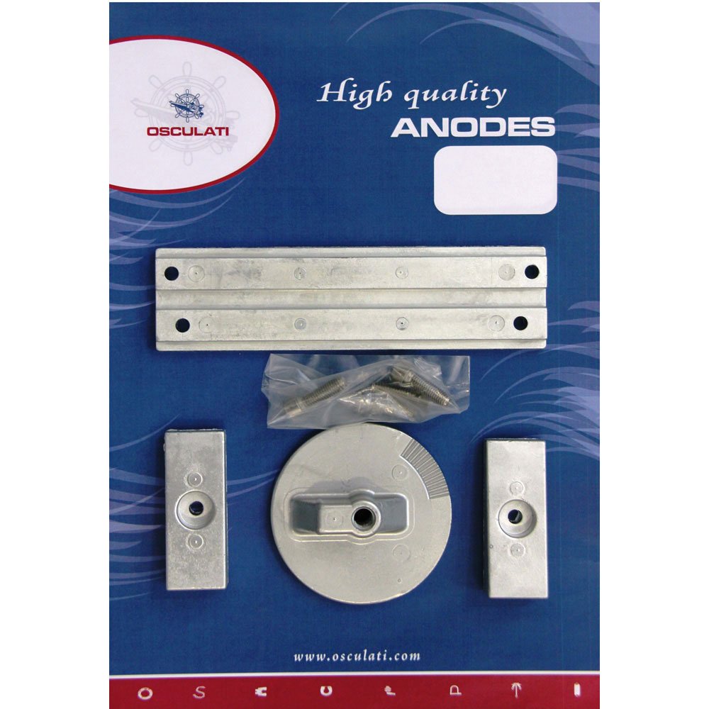 OSCULATI Kit anodi 4 pz Mercury Alluminio