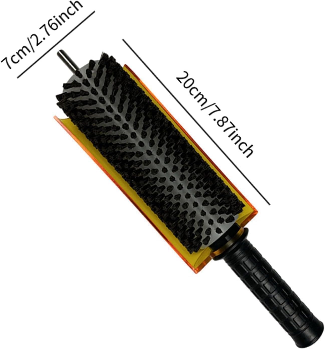 スキーワックス　ロールブラシ&ハンドル Amazon.co.jp: スキーブラシポールハンドルセット ポータブルローラー