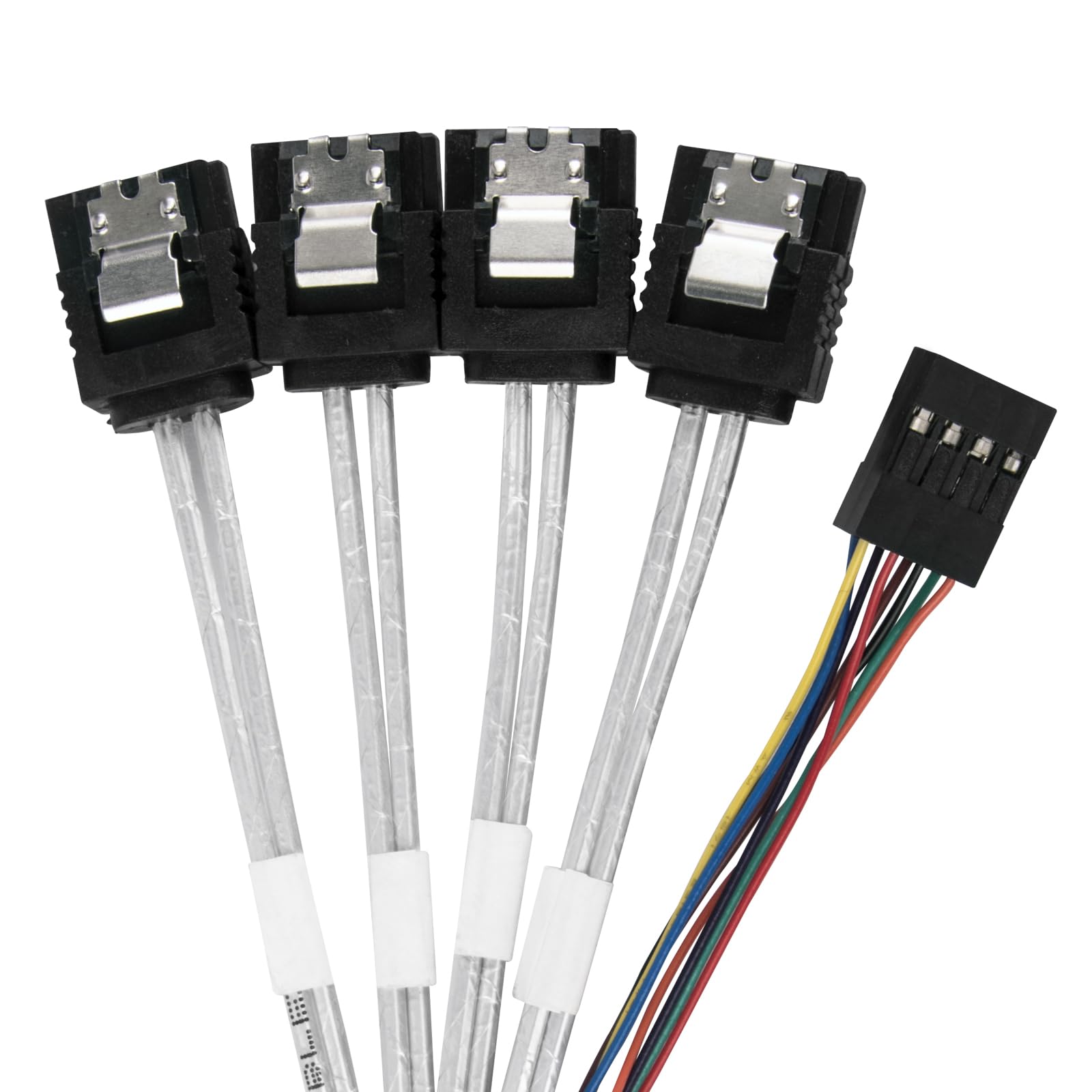 SilverStone Technology CPS05-RE: cavo mini-SAS-SFF-8643-36 pin a SATA 7 pin, SST-CPS05-RE
