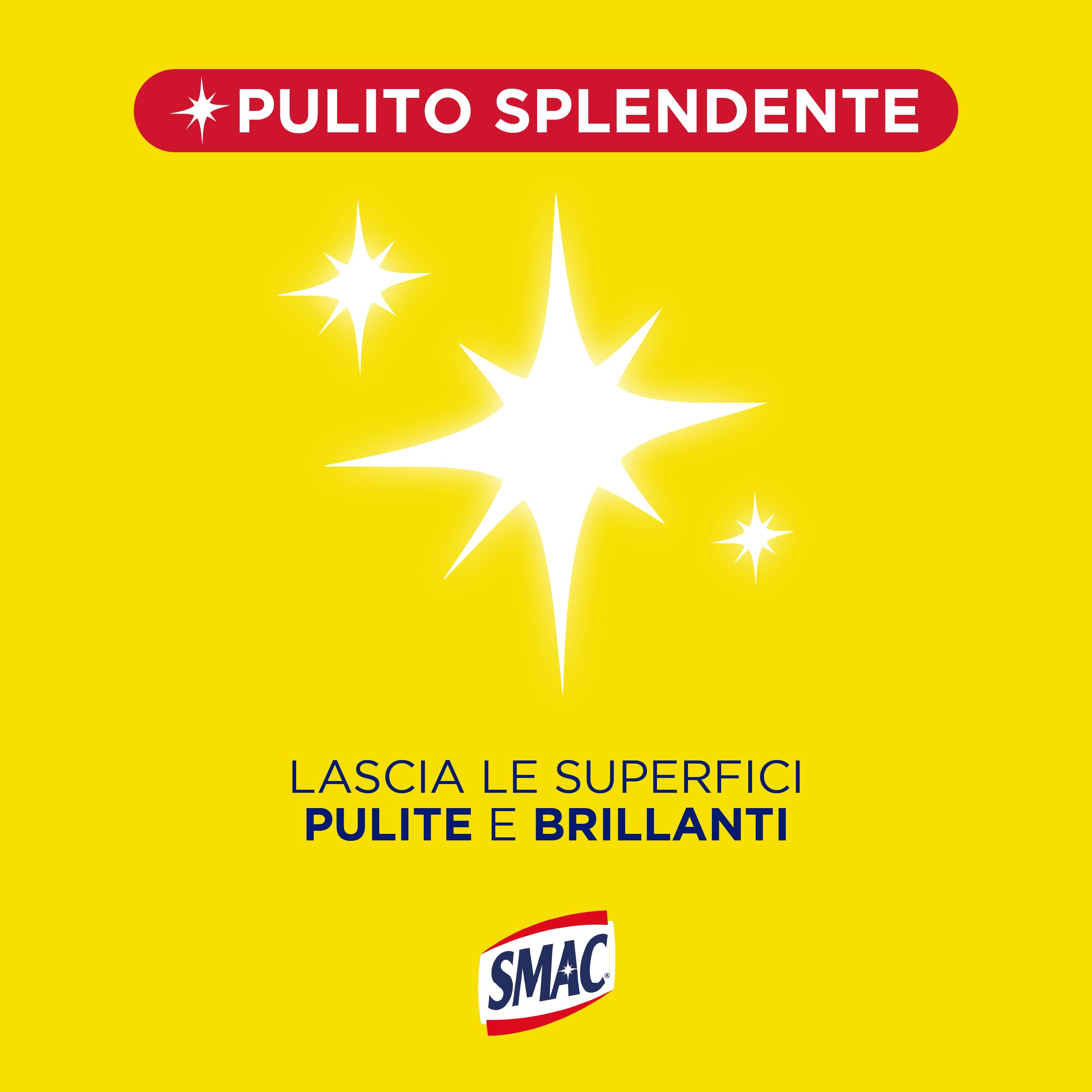Smac - Panni Umidi Detergenti Lavapavimenti Adatti a Ogni Scopa, 36 Panni, Pulizia senza Risciacquo, Zero Aloni, Profumo di Limone, 12 Panni x 3 Confezioni