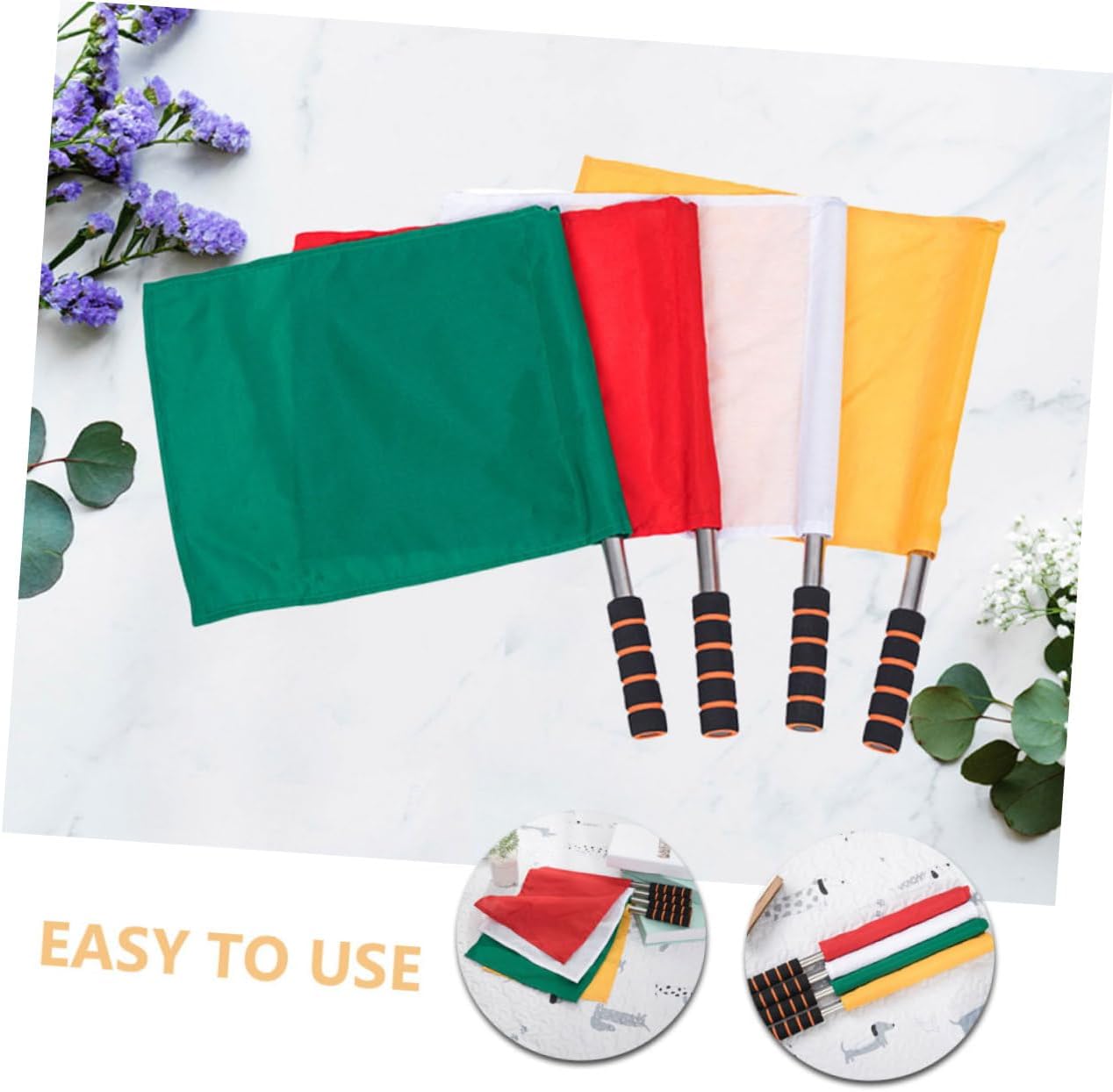 Flag Cheering Field Flag Commanding Referee Flag Competition Signal Flags Race Signal Flags Soccer Flags