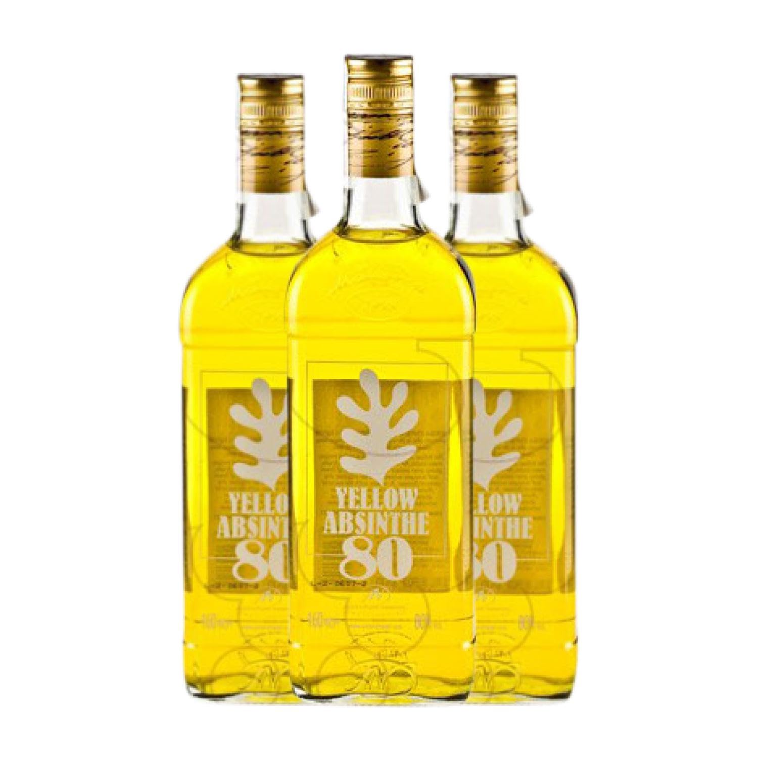 Absenta Antonio Nadal 80 Yellow 70 cl (Caja de 3 Botellas de 70 cl)