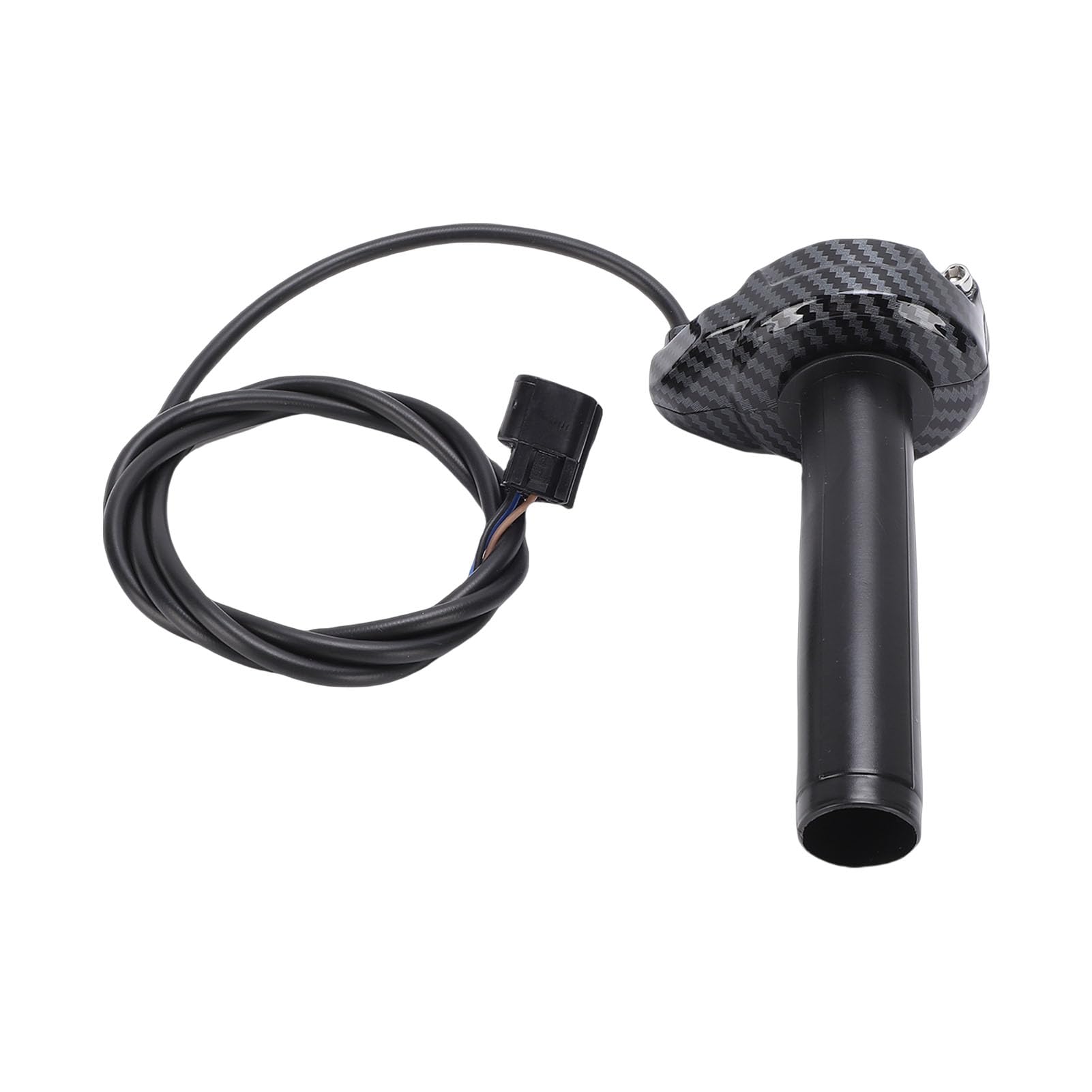 aqxreight Poignée D'accélérateur avec Roulement à Rouleaux, ABS Haute Résistance, Remplacement pour Surron Light Bee X S X160 X260, Accessoires électriques (style fibre de carbone)