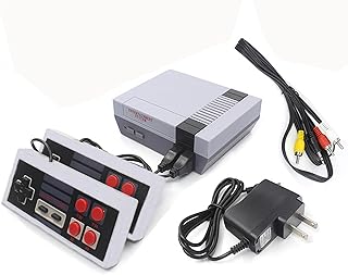 Classic Retro Game Console Mini Video Games Built-in with 620 Game 2 Joysticks AV Output Handheld Toys for Boys Player Console Family Kids, Adult, Children Gift, Birthday Gifts for Boys (620)