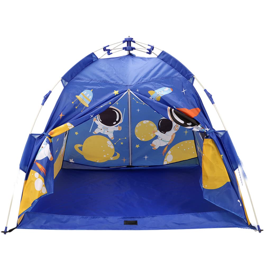 Automatic Pop Up Tents for Kids Age 3-8 Years Old, Quick Tents for Travel 1-2 Person, Waterproof Outdoor Camping Tent Easy Setup