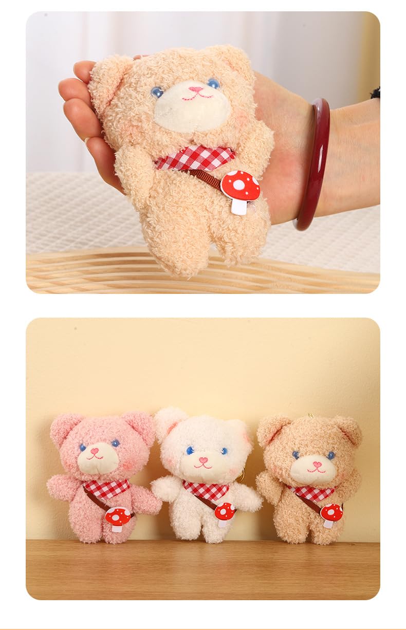 Amazon.co.jp: くまちゃんかわいい超萌テディベアストラップぬいぐるみ