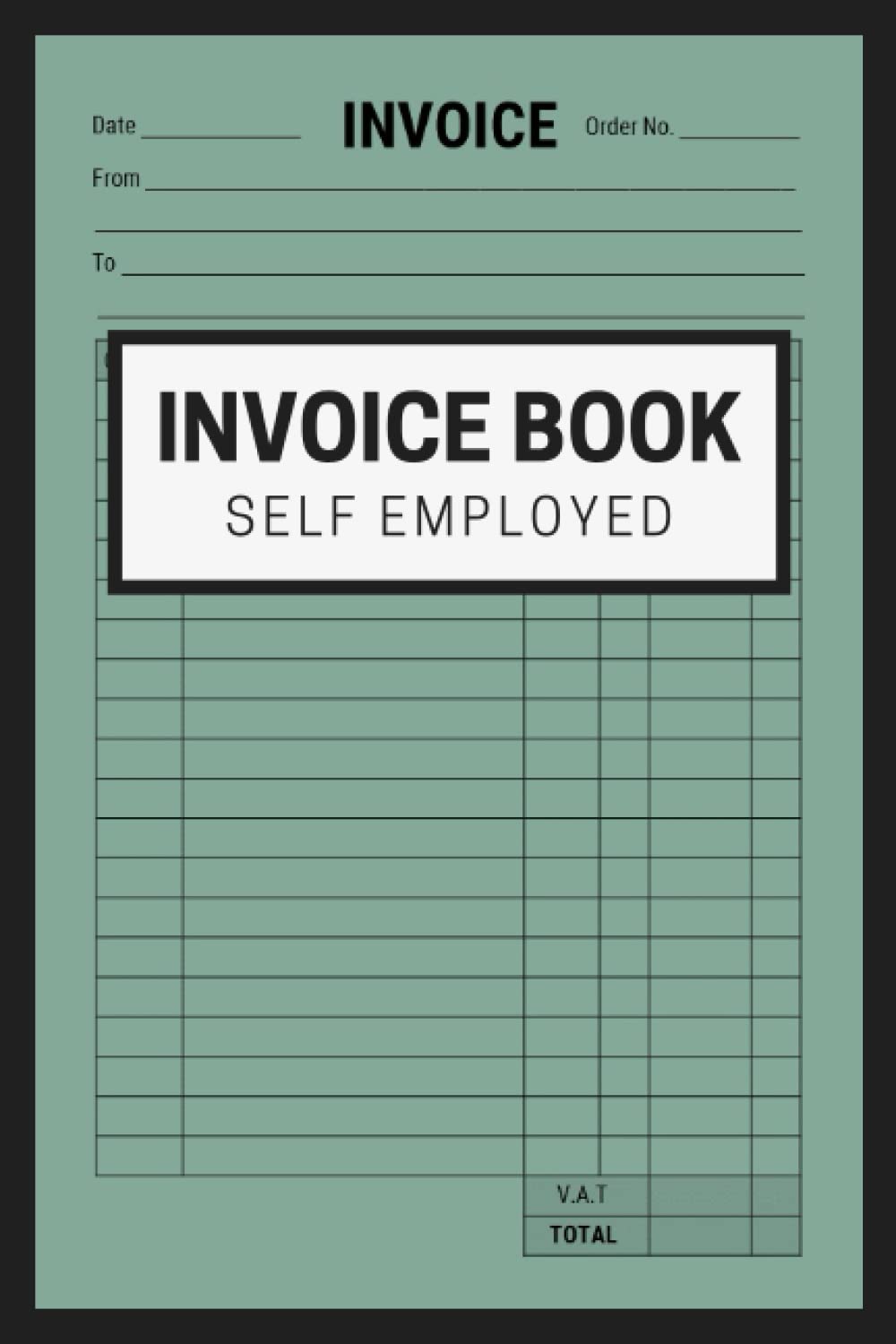 Invoice Book Self Employed: Duplicate Invoice Book | Personalised Invoice Book for Self Employed Workers and Small Business Owners (A5) (120 pages)