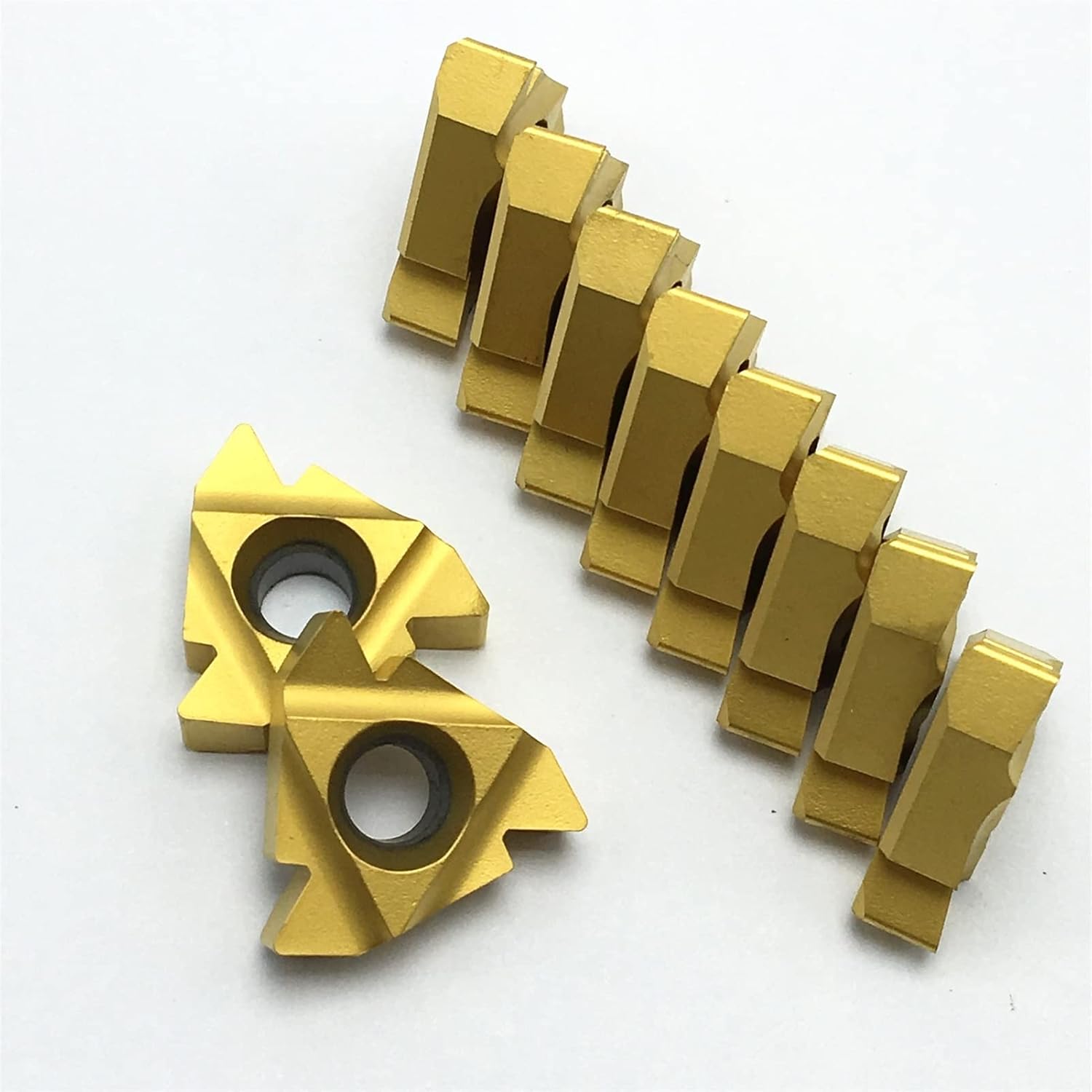 Threaded Tool Carbide Blade Thread Turning Tool Cutting Tool Lathe Tool CNC Turning Blade DOLUNTO(MMT16IR AG60 US735)