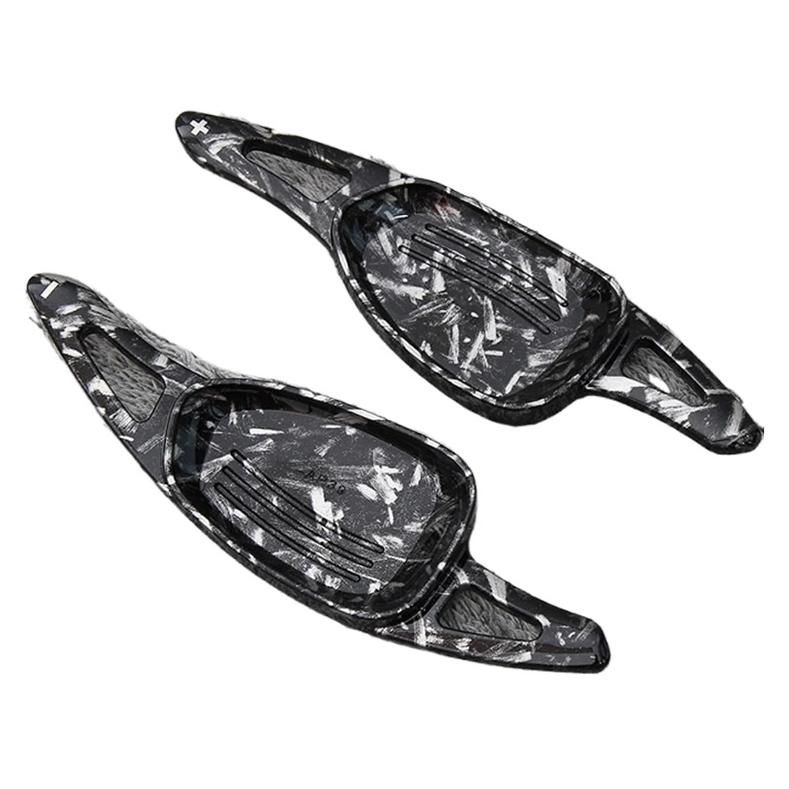ZHANGZHENGYAO Car Steering Wheel Shifter Paddle for RS3 for RS4 for RS6 for RS5 for RS7 for S5 for SQ5 Car Steering Wheel Shift Paddle Extension(Satin Black)