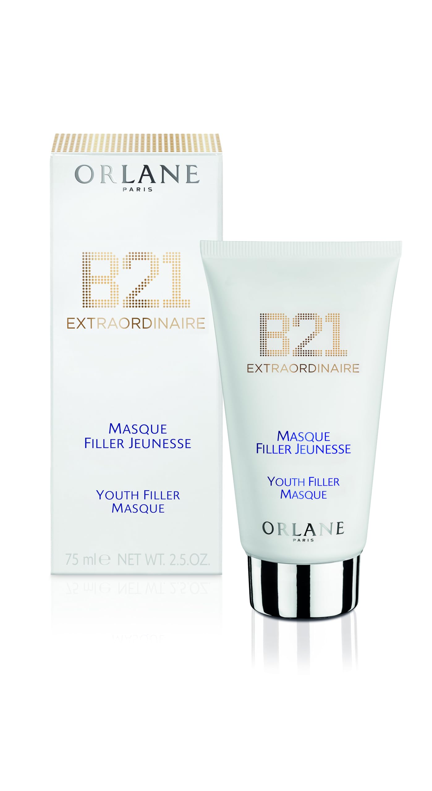 ORLANE PARIS B21 Extraordinaire Youth Filler Masque - Intensive Face Smoothing and Plumping Treatment - Amino Acid Powered Facial Mask for Radiance (75ml)