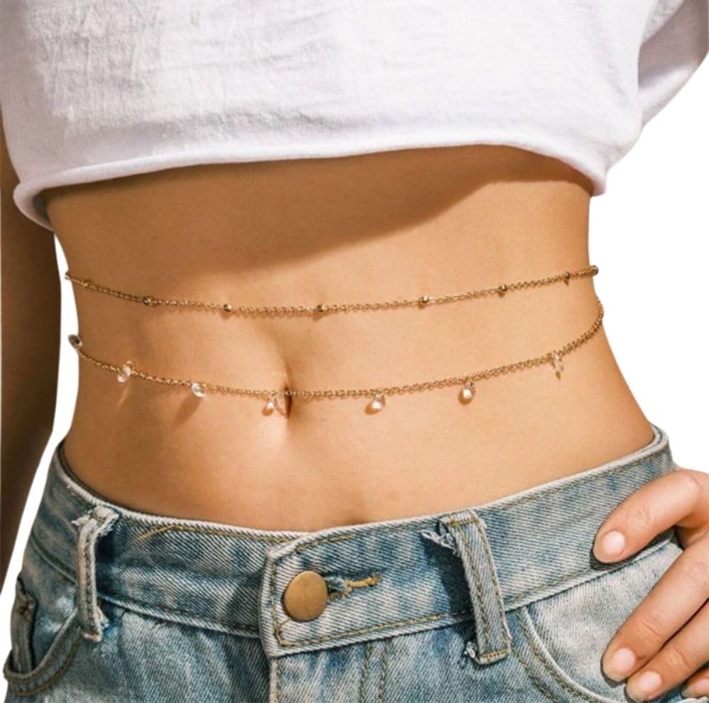 See full amazon price history chart for Fabme Womens Gold Waist ChainWaist - Stylish Saree Gold Plated Belly Chain Pearl Layered Body Hip Chain for the Waist Ladies Sexy Bikini Jewelry (26-42 In) Fabme Womens Gold Waist ChainWaist - Stylish Saree Gold Plated Belly Chain Pearl Layered Body Hip Chain for the Waist Ladies Sexy Bikini Jewelry (26-42 In) (B0D8PRRSMJ) Amazon Price History, Amazon Price Tracker