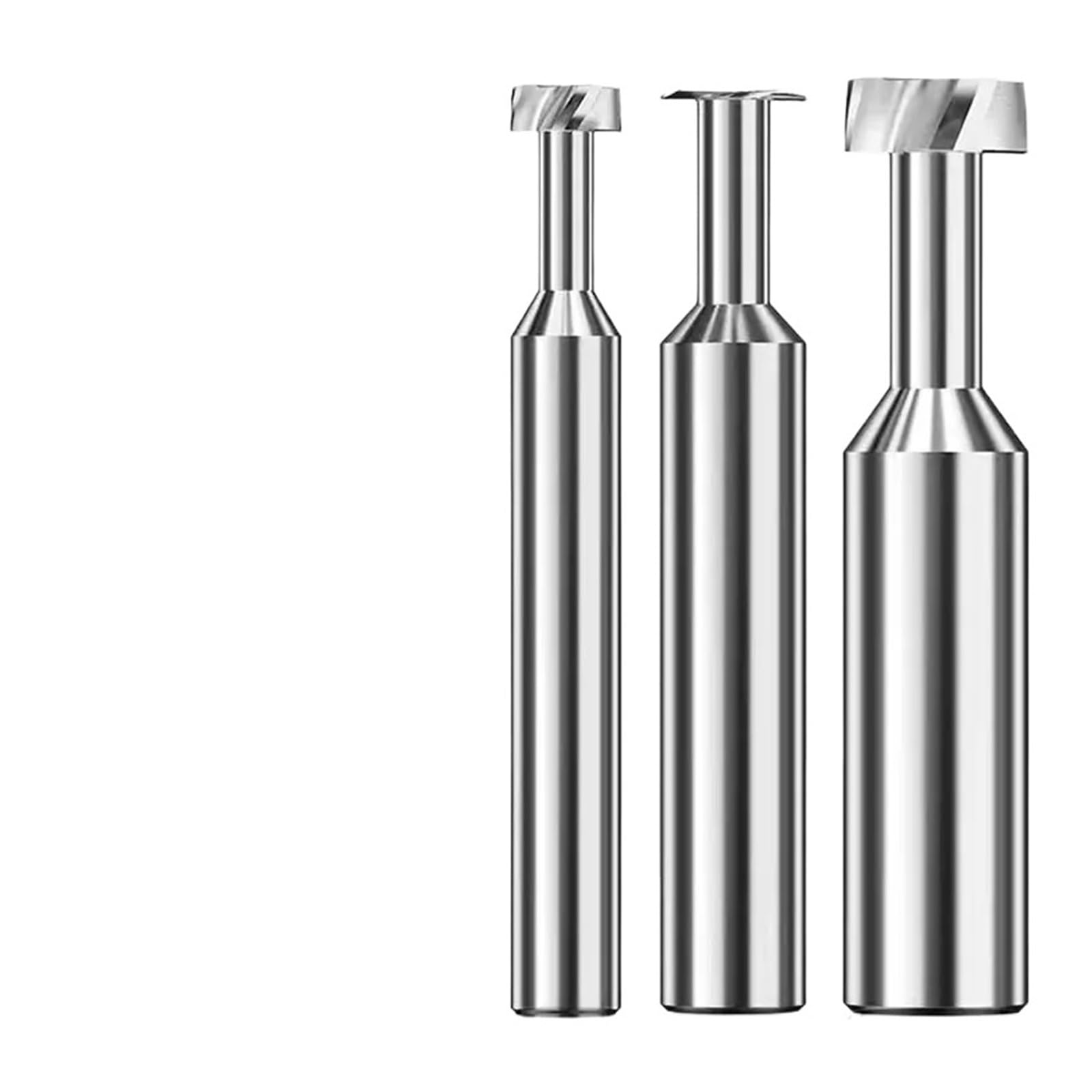 Fresado de ranuras en T for aluminio y cobre, herramienta de mecanizado, fresa de extremo de ranura de carburo sólido de tungsteno, 1 unidad(10mm,1.4MM-BF2055)