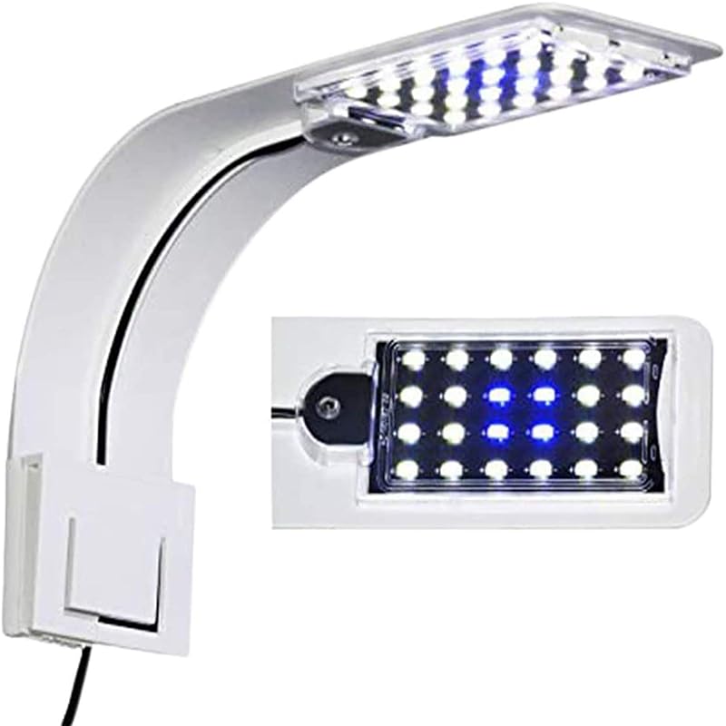 Iluminação LED para Aquário 5730 com Presilha, Luz Branca e Azul IC INSTANT COACH, 10 W