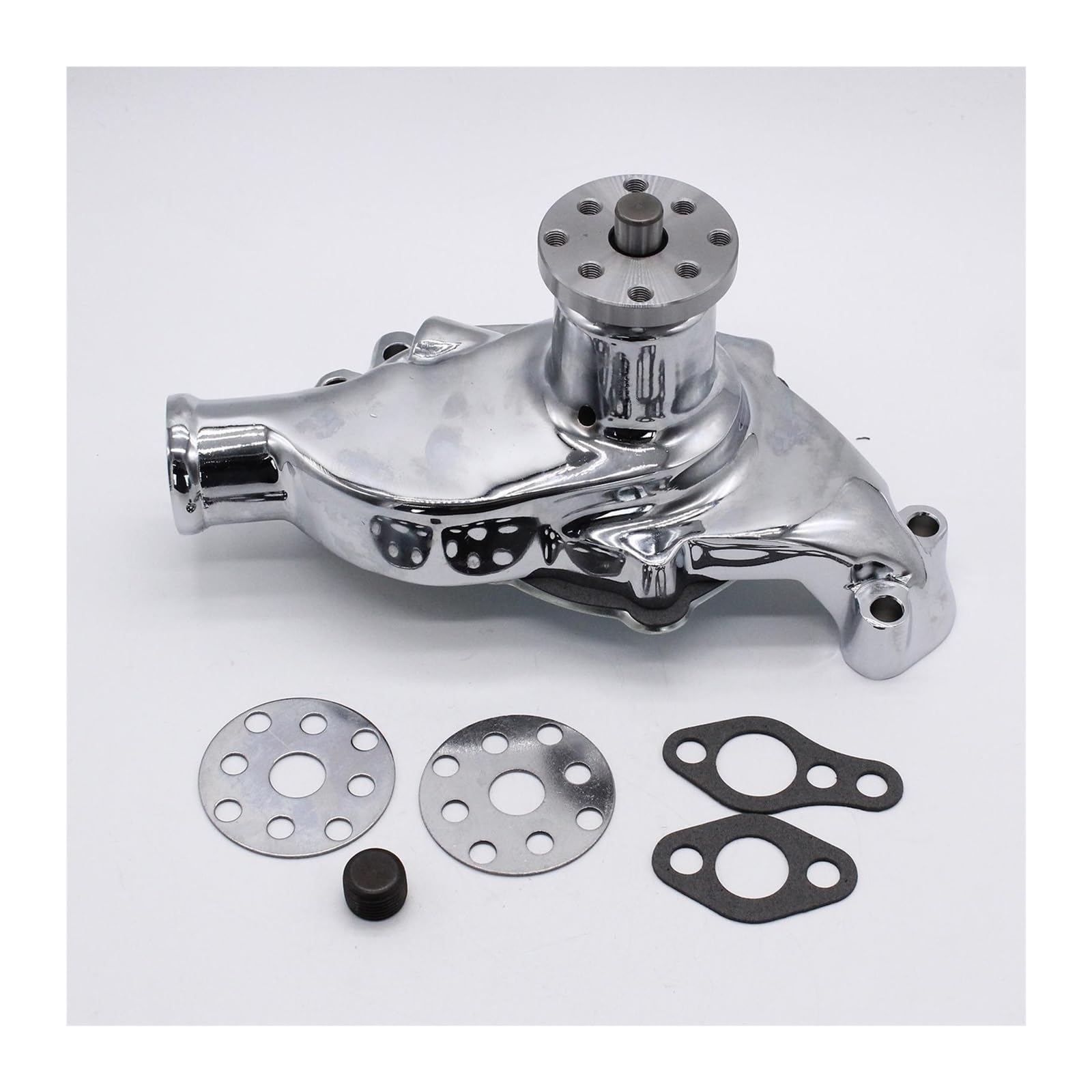 Pompa Wodna Pasuje Do Chevy SB Sbc 283 327 350 383 V8 Pompa Wodna Krótki Styl Wysoka Wydajność Duża Objętość Bezpośrednia Wymiana Zestaw Naprawczy Pompy Wodnej