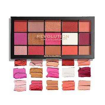 Makeup Revolution Eyeshadow Palette, Reloaded Red Alert